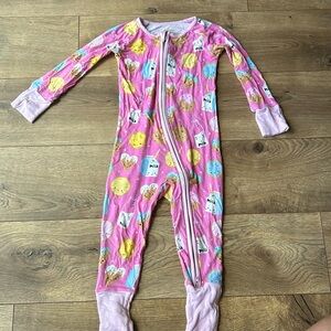 Little Sleepies 12-18m long-sleeve zippies